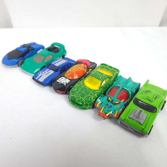 VTG Hot Wheels Lot - Street Shocker - '57 Chevy - Blue Bandit - Camero Crackle - Picture 1 of 13